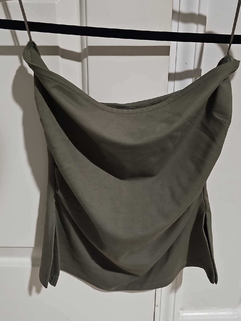 Olive Green Strapless